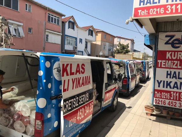 Klas Halı Yıkama servis aracı