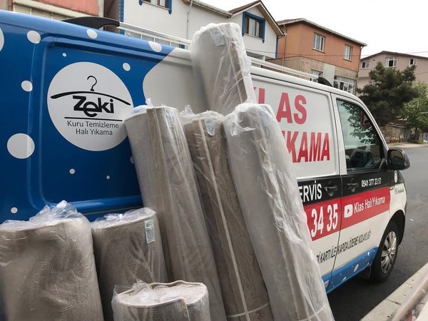 Teslime hazır hijyenik paketli halılar